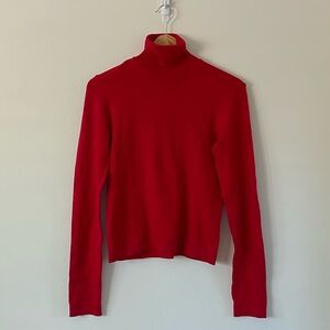 United colors of Benetton Red Turtleneck Sweater